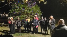CAROLERS FROM WAGGONER'S GROVE CHURCH
