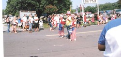THE PARADE IS ALWAYS AN EXCITING EVENT WITH MANY PARTICIPANTS AND IS ENJOYED BY ALL AGES.